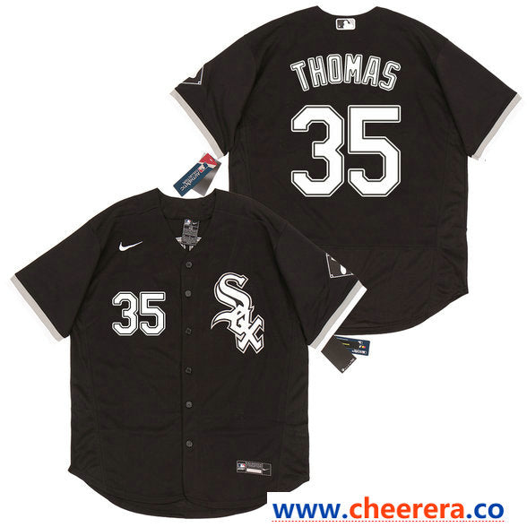 Frank Thomas Chicago White Sox black jersey