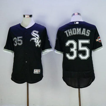Frank Thomas Chicago White Sox black jersey