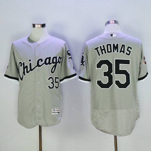 Frank Thomas Chicago White Sox gray jersey