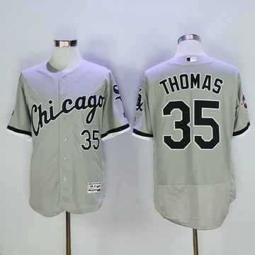 Frank Thomas Chicago White Sox gray jersey