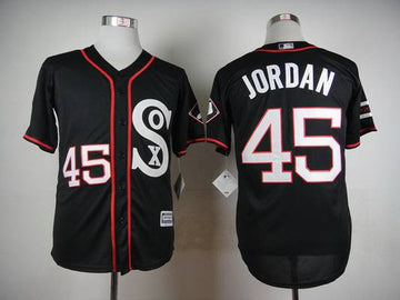 Michael Jordan Chicago White Sox black jersey