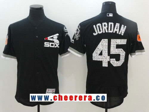 Michael Jordan Chicago White Sox black jersey