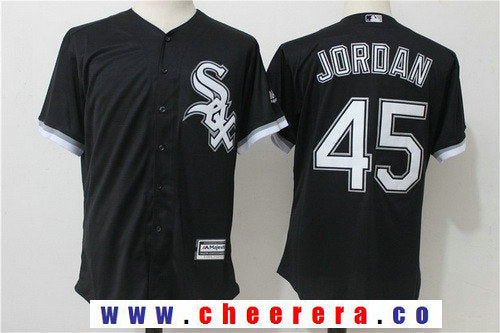 Michael Jordan Chicago White Sox black jersey