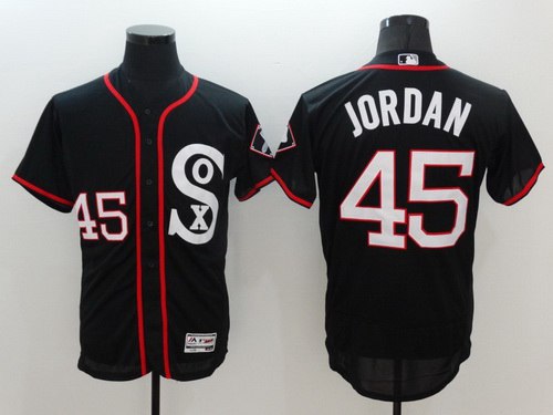 Michael Jordan Chicago White Sox black Retro jersey