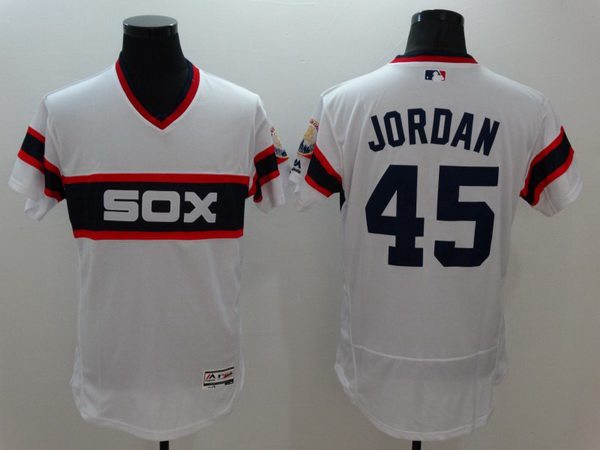 Michael Jordan Chicago White Sox white jersey