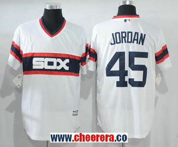 Michael Jordan Chicago White Sox white jersey