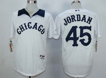 Michael Jordan Chicago White Sox white jersey