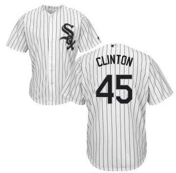 Th Presidential Candidate Hillary Clinton Chicago White Sox white jersey