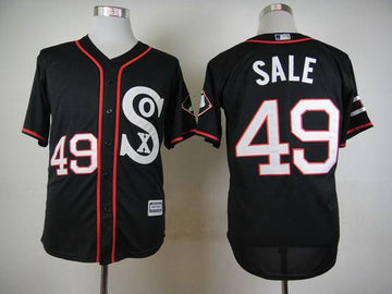 Chris Sale Chicago White Sox black jersey