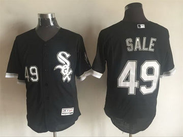Chris Sale Chicago White Sox black jersey