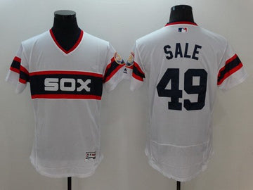 Chris Sale Chicago White Sox white jersey