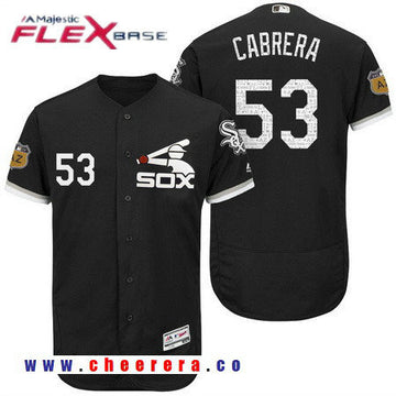 Melky Cabrera Chicago White Sox black jersey