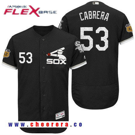 Melky Cabrera Chicago White Sox black jersey