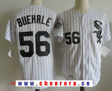 Mark Buehrle Chicago White Sox white Cooperstown jersey