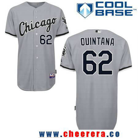 Jose Quintana Chicago White Sox gray Road jersey