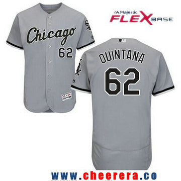 Jose Quintana Chicago White Sox gray Road jersey