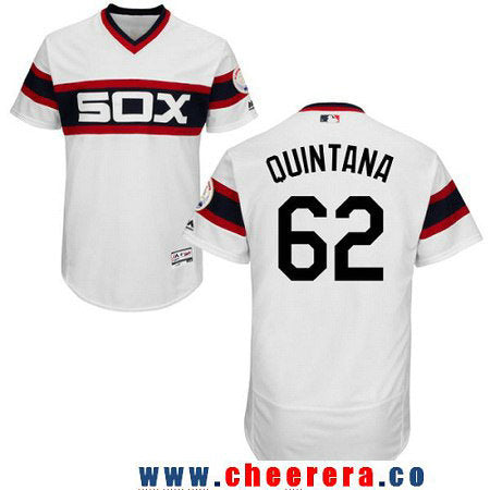 Jose Quintana Chicago White Sox white jersey