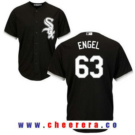 Adam Engel Chicago White Sox black jersey