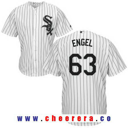 Adam Engel Chicago White Sox white Home jersey
