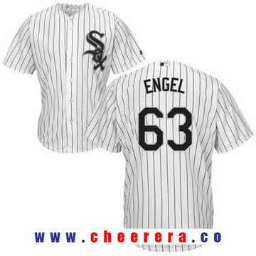 Adam Engel Chicago White Sox white Home jersey