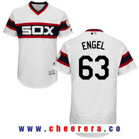 Adam Engel Chicago White Sox white jersey