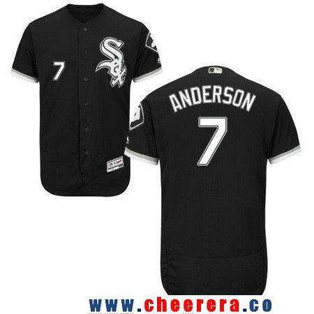 Tim Anderson Chicago White Sox black jersey