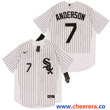 Tim Anderson Chicago White Sox white jersey
