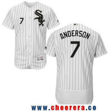 Tim Anderson Chicago White Sox white Home jersey