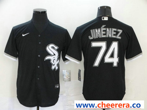 Eloy Jimenez Chicago White Sox black jersey