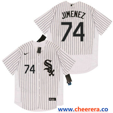 Eloy Jimenez Chicago White Sox white jersey