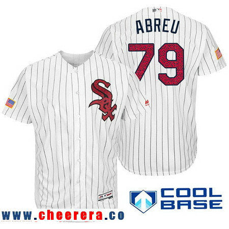 Jose Abreu Chicago White Sox white Fashion jersey