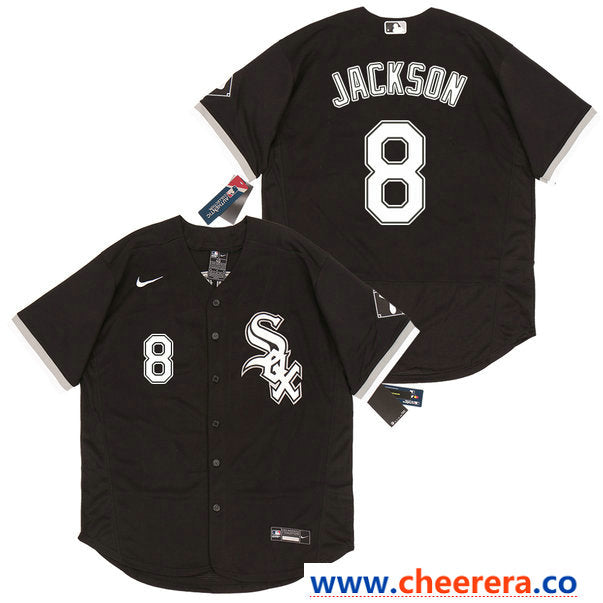 Bo Jackson Chicago White Sox black jersey