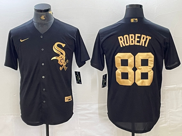 Luis Robert Chicago White Sox black jersey
