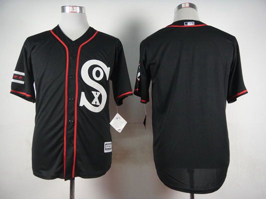 Custom Chicago White Sox black jersey
