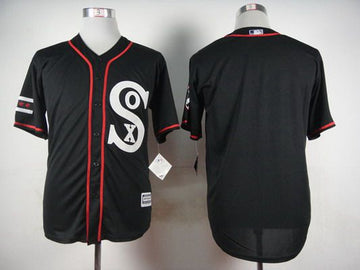 Custom Chicago White Sox black jersey