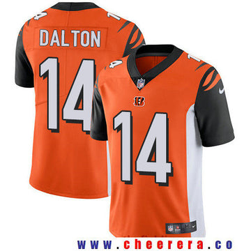 Andy Dalton Cincinnati Bengals orange Vapor jersey