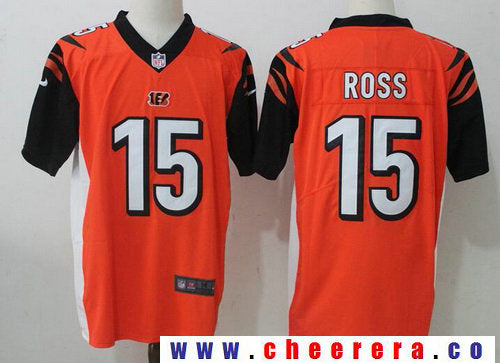 John Ross Cincinnati Bengals orange Vapor jersey