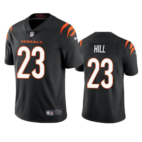 Daxton Hill Cincinnati Bengals black Vapor jersey