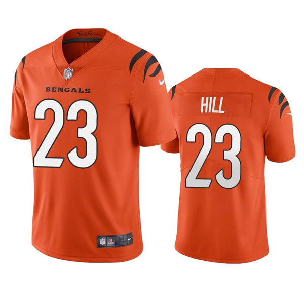Daxton Hill Cincinnati Bengals orange Vapor jersey