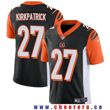Dre Kirkpatrick Cincinnati Bengals black Vapor jersey