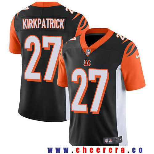 Dre Kirkpatrick Cincinnati Bengals black Vapor jersey