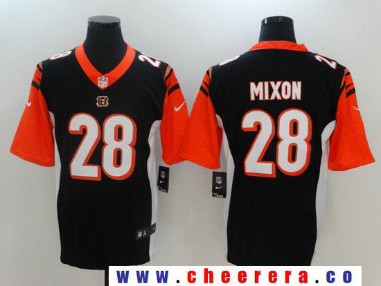 Joe Mixon Cincinnati Bengals black Vapor jersey