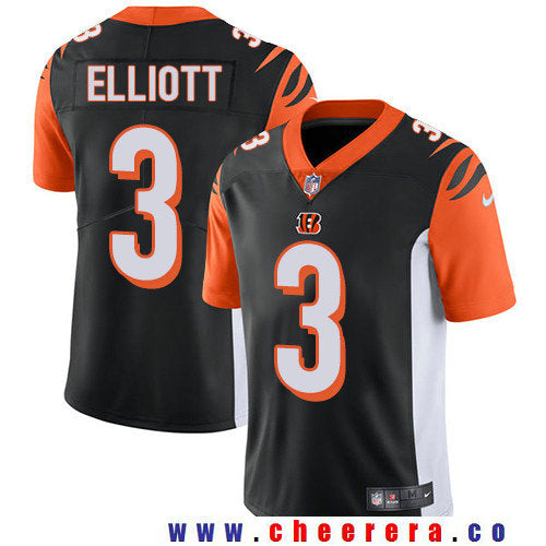 Jake Elliott Cincinnati Bengals black Vapor jersey
