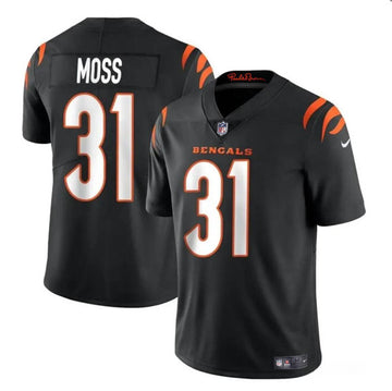 Zack Moss Cincinnati Bengals black Vapor jersey