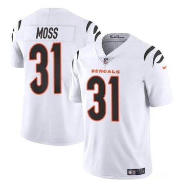 Zack Moss Cincinnati Bengals white Vapor jersey