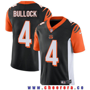 Randy Bullock Cincinnati Bengals black Vapor jersey