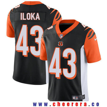 George Iloka Cincinnati Bengals black Vapor jersey