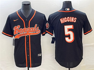 Tee Higgins Cincinnati Bengals black jersey