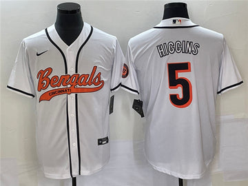 Tee Higgins Cincinnati Bengals white jersey
