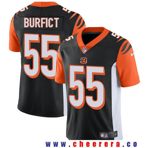 Vontaze Burfict Cincinnati Bengals black Vapor jersey